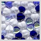 heart beads - mixes