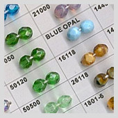 Fire polished beads